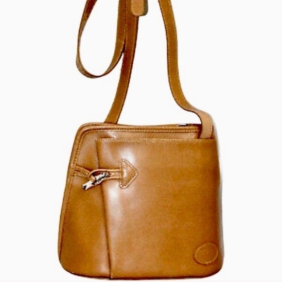 Longchamp Bags Longchamp Vintage Roseau Caramel Leather Bag Poshmark